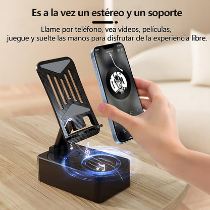Transforma tu celular en cine, música y manos libres sin cables