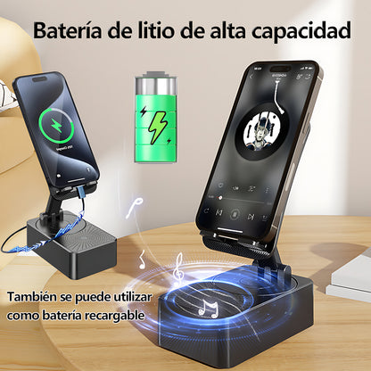 Transforma tu celular en cine, música y manos libres sin cables